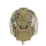 FAST Tactical helmet MOLLE cover with battery counterweight