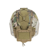 FAST Tactical helmet MOLLE cover with battery counterweight