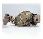 Helmet MOLLE cover with counterweight