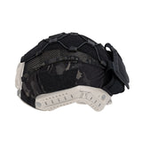 Helmet MOLLE cover with counterweight