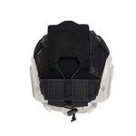 Helmet MOLLE cover with counterweight