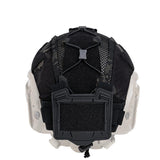 Helmet MOLLE cover with counterweight