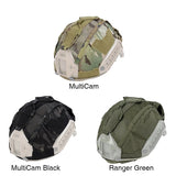 Helmet MOLLE cover with counterweight