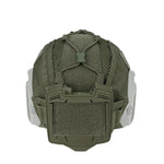 FAST Tactical helmet MOLLE cover with battery counterweight
