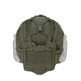 FAST Tactical helmet MOLLE cover with battery counterweight