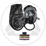 Full Face Gas Mask with Water Bladder & Filter