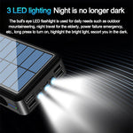 Solar Wireless Portable Power Bank Safe & Fast Charging