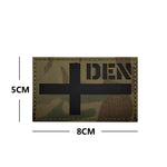 Multicam Flag IR Infrared Military Reflective Patches Badge