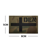 Multicam Flag IR Infrared Military Reflective Patches Badge