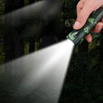 Waterproof torch fire starter w/ flashlight