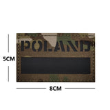 Multicam Flag IR Infrared Military Reflective Patches Badge