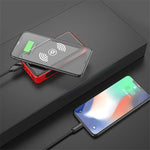 Solar Wireless Portable Power Bank Safe & Fast Charging