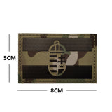 Multicam Flag IR Infrared Military Reflective Patches Badge