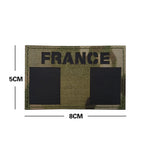 Multicam Flag IR Infrared Military Reflective Patches Badge