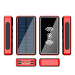 Solar Wireless Portable Power Bank Safe & Fast Charging