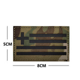 Multicam Flag IR Infrared Military Reflective Patches Badge