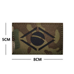 Multicam Flag IR Infrared Military Reflective Patches Badge