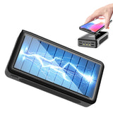 Solar Wireless Portable Power Bank Safe & Fast Charging