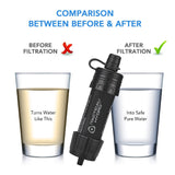 iTACTICALi HYDRO™ PORTABLE SURVIVAL WATER FILTER STRAW