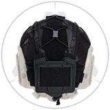 Helmet MOLLE cover with counterweight