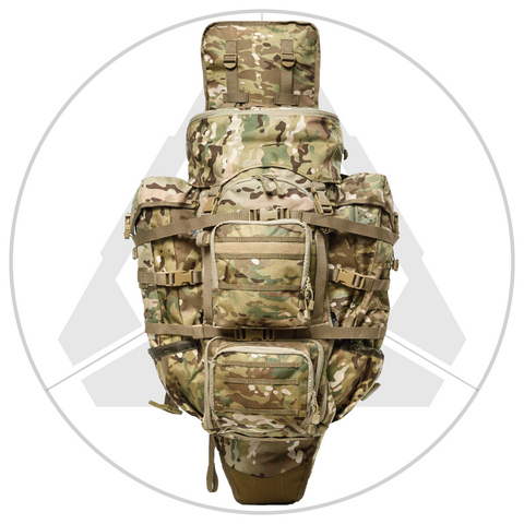 Tactical 80L Capacity Military Rifle Rucksack