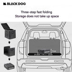 BLACKDOG Portable Camping Toilet / Chair