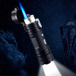 3 in 1 Torch Arc Lighter with Flashlight usb rechargeable