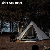 BLACKDOG Hexagon Pyramid 2-3 Person Tent