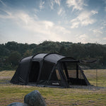 BLACKDOG Large Camping Tunnel Tent