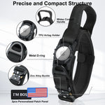 AirTag Mountable Tactical Canine Dog Collar