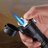 3 in 1 Torch Arc Lighter with Flashlight usb rechargeable