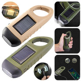 Hand Crank Dynamo Charger, Flashlight, Solar, Powerbank