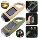 Hand Crank Dynamo Charger, Flashlight, Solar, Powerbank