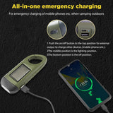 Hand Crank Dynamo Charger, Flashlight, Solar, Powerbank