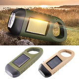 Hand Crank Dynamo Charger, Flashlight, Solar, Powerbank