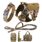 Canine K9 Harness And Leash Vest Set