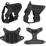 Canine K9 Harness And Leash Vest Set