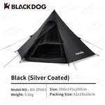 BLACKDOG Hexagon Pyramid 2-3 Person Tent