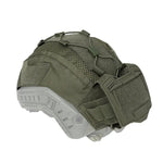 FAST Tactical helmet MOLLE cover with battery counterweight