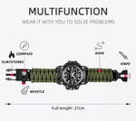 Survival Tactical Watch w/ Multi-Tool