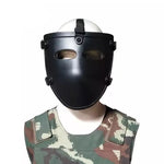 Lightweight NIJ IIIA PE Full Face Bulletproof Mask