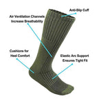 Army Socks 6 Pairs/Set