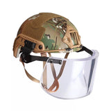 Bulletproof Visor Face Shield for Tactical Helmets