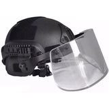 Bulletproof Visor Face Shield for Tactical Helmets