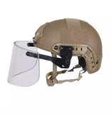 Bulletproof Visor Face Shield for Tactical Helmets