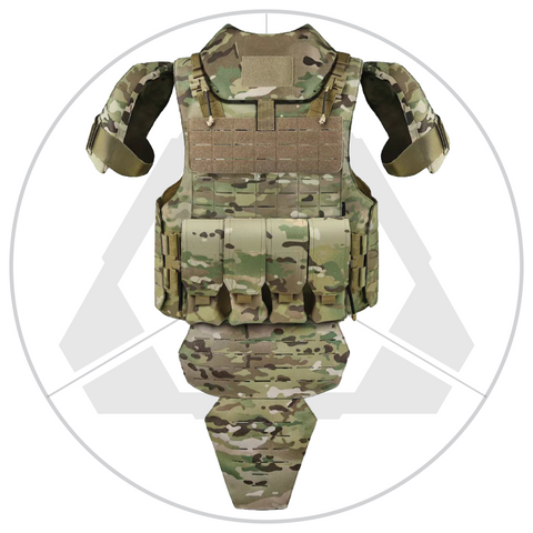 iTACTICALi ACE MTV Fortress Vest NIJ IIIA