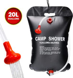 Portable 20L Shower Bag with Switch Hose