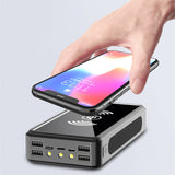 Solar Wireless Portable Power Bank Safe & Fast Charging