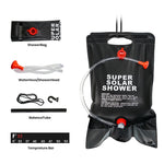 Portable 20L Shower Bag with Switch Hose