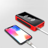 Solar Wireless Portable Power Bank Safe & Fast Charging